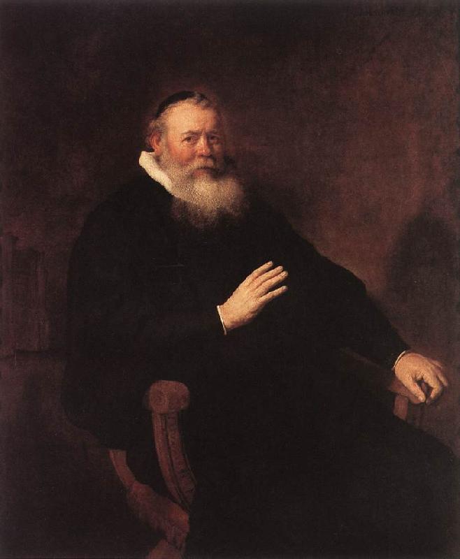 REMBRANDT Harmenszoon van Rijn Portrait of Eleazer Swalmius